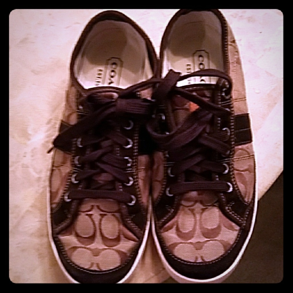 Mens Casual sneakers Coach lightly used